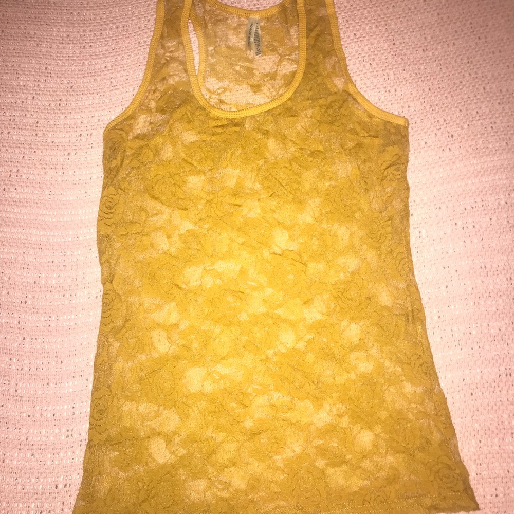 Lace tank